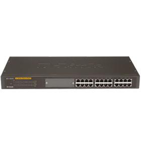 D-Link DES‑1024R+ 24 Port 10/100Mbps Rack Mount Switch